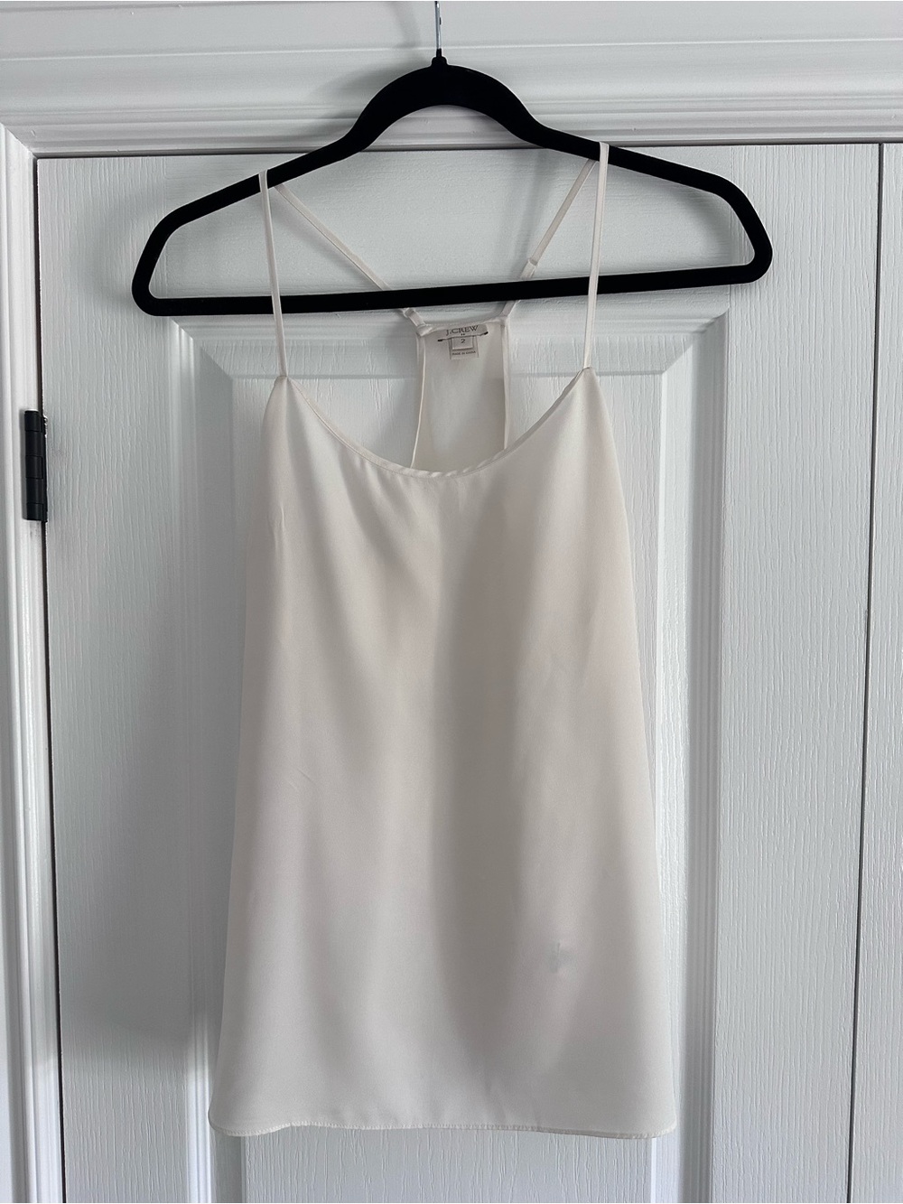 JCrew Lightweight Off-White Cami Top - Women